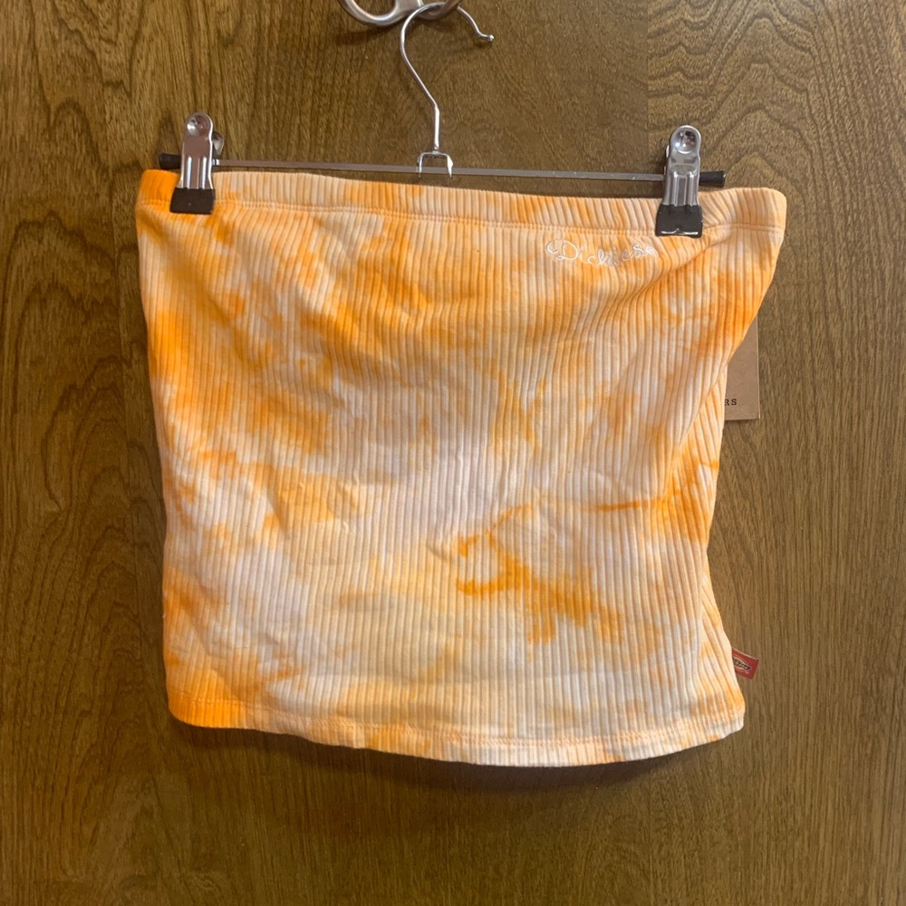 Cream sicle tube top dickies